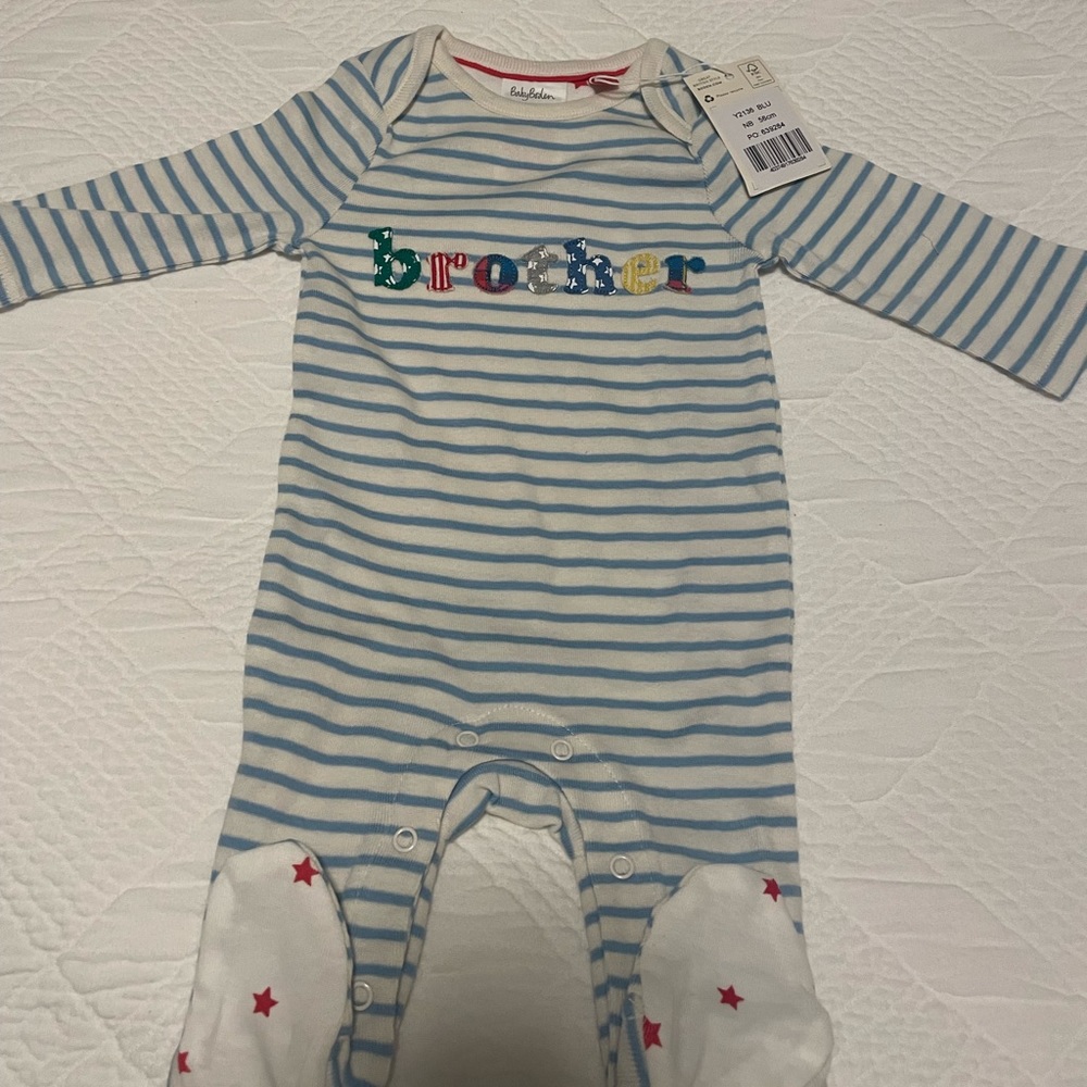 Brother onesie